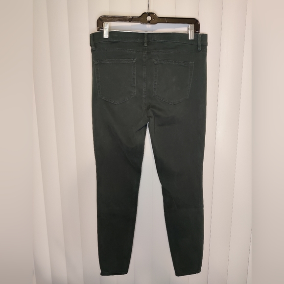 Loft Dark Green Legging Pants Size 28 - Picture 2 of 4